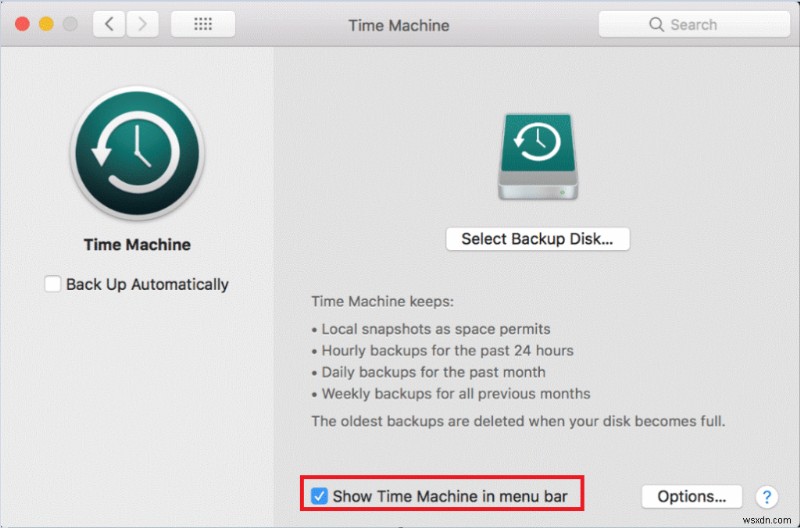 Time Machine で Mac を復元する方法
