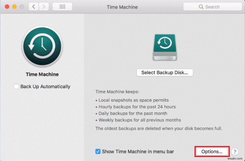 Time Machine で Mac を復元する方法