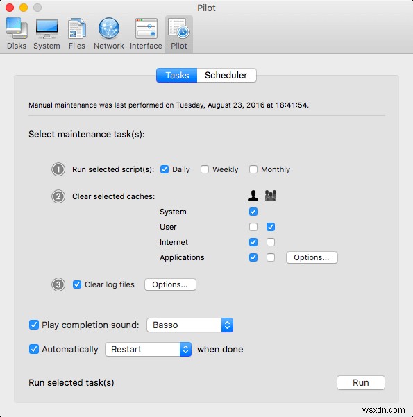 ターミナルを使わずに Mac を調整する