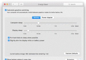 MacBook のバッテリー寿命を延ばすための 7 つの簡単なヒント