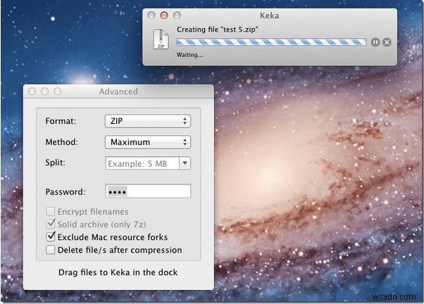 Mac で 7z ファイルをすばやく安全に開く方法