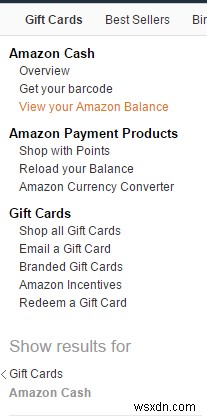 お気に入りのショッピング ポータルで Amazon Cash を使用できるようになりました!