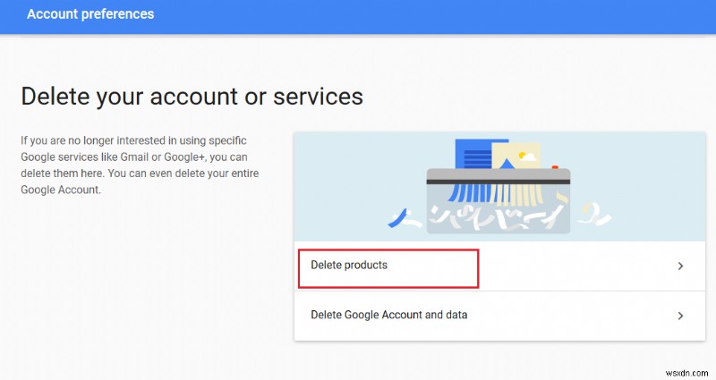 Gmail アカウントを削除する方法