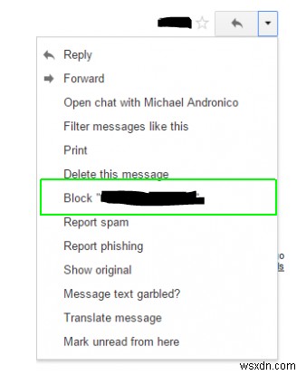 Gmail で迷惑なアドレスをブロックする方法