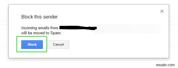 Gmail で迷惑なアドレスをブロックする方法