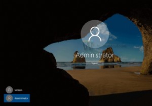 Windows 10 でバックアップ管理者アカウントを作成する方法