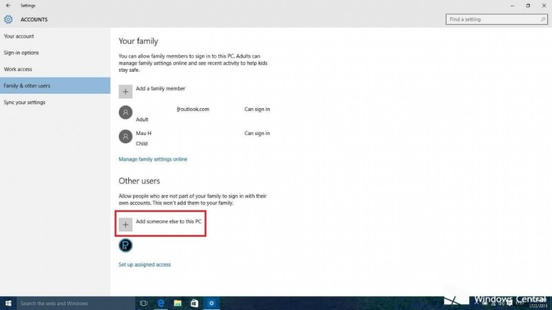 Windows 10 でバックアップ管理者アカウントを作成する方法