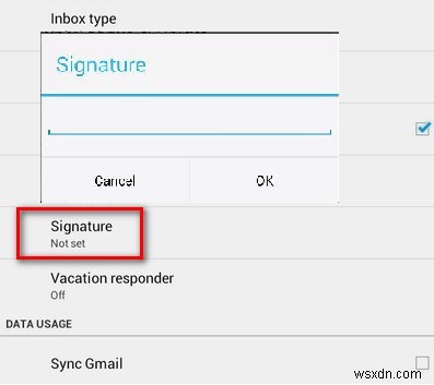 Gmail で署名を追加する方法