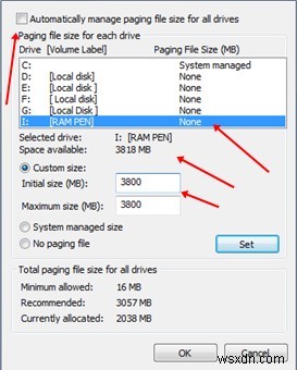 Windows でフラッシュ ドライブを RAM として使用する方法