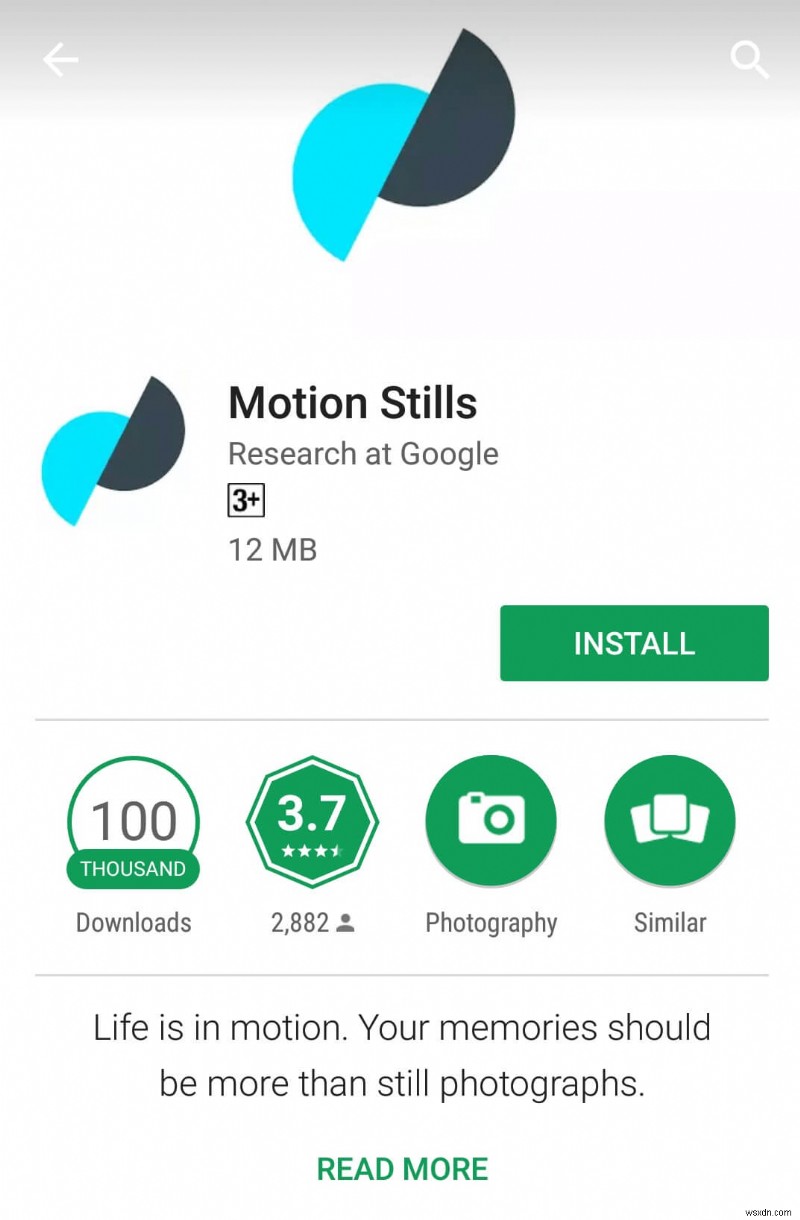 Google が Motion Stills アプリに AR を導入