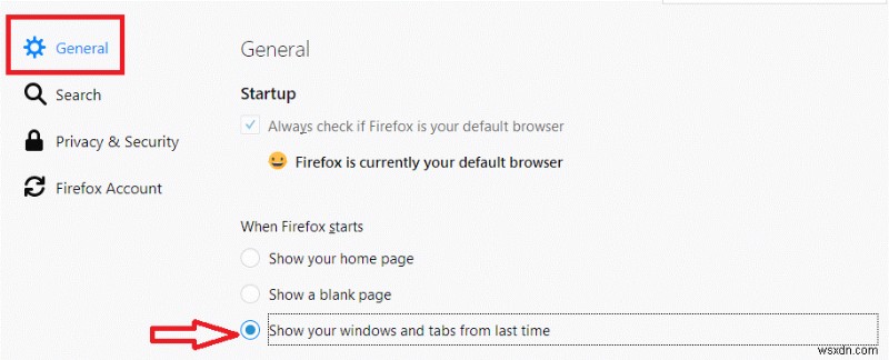 Microsoft Edge Chrome、Firefox、Internet Explorer で最後のセッションを復元する方法