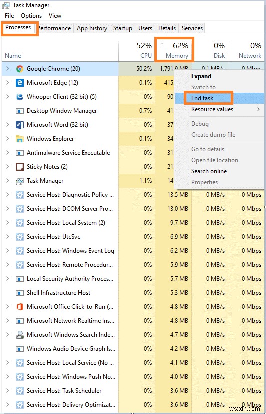 Windows 10 で「コンピューターのメモリが不足しています」を修正する方法