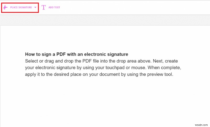 PDF デジタル署名に署名する方法