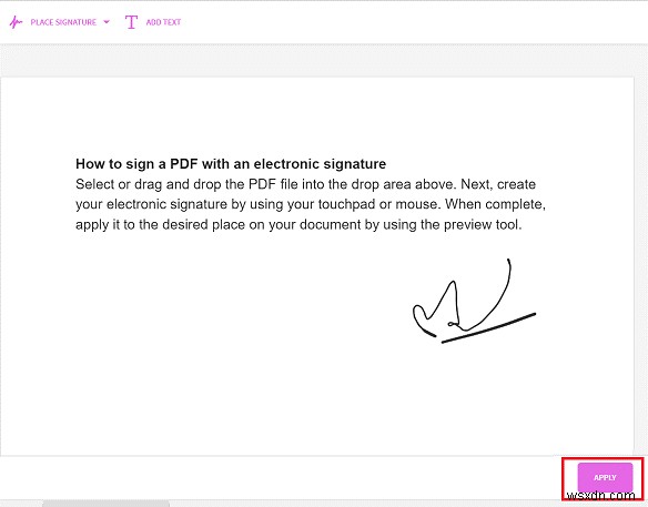 PDF デジタル署名に署名する方法