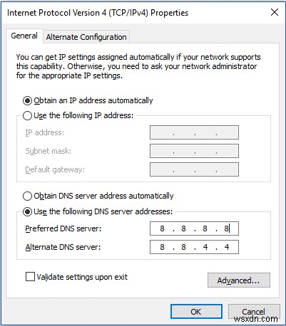 Chrome でサーバーの DNS アドレスが見つからない問題を修正する方法