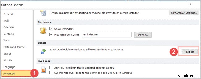 Microsoft Outlook で PST ファイルを管理する方法