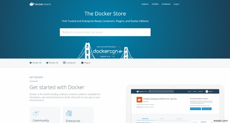 Docker でワークロードを簡素化