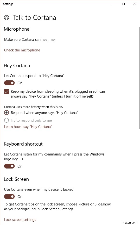 Cortana の問題を解決する方法