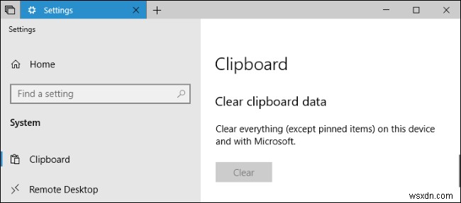 Windows 10 の新しいクリップボードの使用に関するクイック ガイド