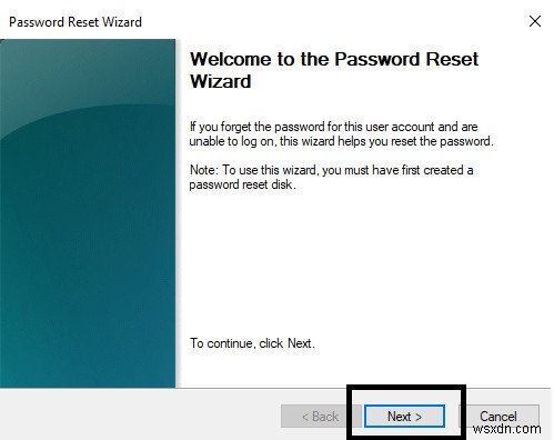 Windows 10 でパスワード リセット ディスクを作成して使用する方法
