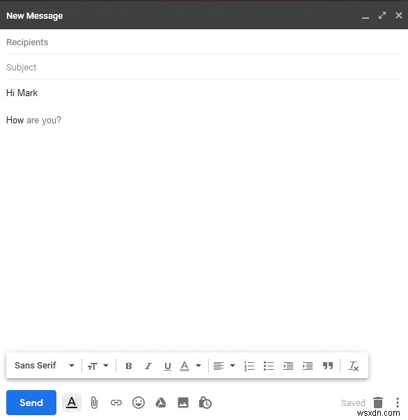 Gmail でスマート作成機能を有効にして使用する方法