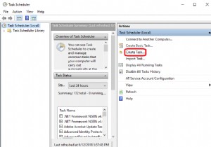 Windows のタスク スケジューラでスケジュールされたタスクを遅らせる方法