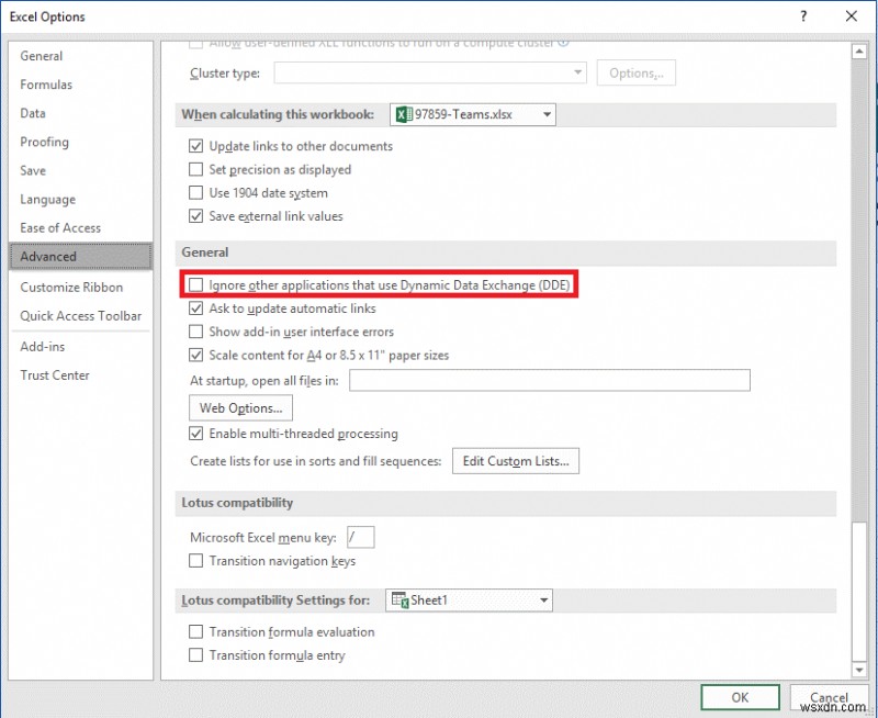 修正方法:Excel 2016 が空白で開く