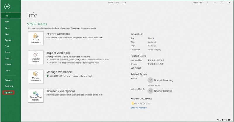 修正方法:Excel 2016 が空白で開く