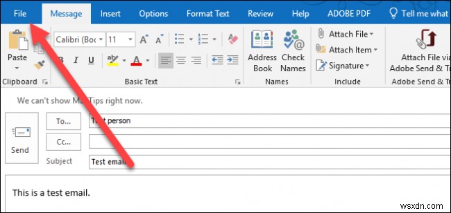 Microsoft Outlook でメールと連絡先をファイルとして保存する方法