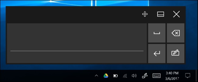 Windows 10 で手書き入力を有効にして使用する方法