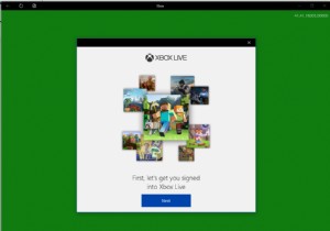 Windows 10 で Xbox Live アカウントを作成する方法