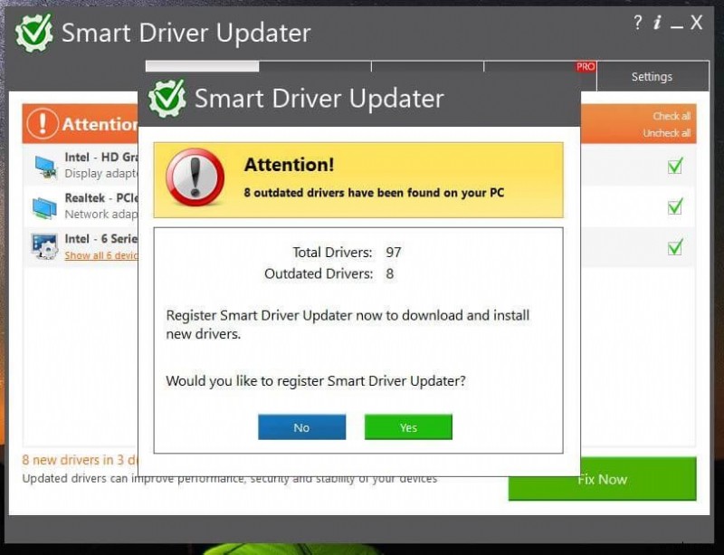 Smart Driver Updater:古い PC ドライバーは不要