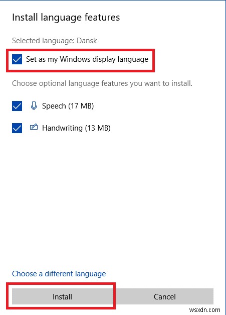 Windows 10 で既定の言語を変更する方法