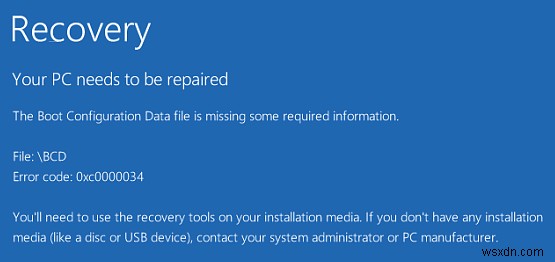 Windows 10、8、7 (2022) で「BOOTMGR is missing」エラーを修正する方法