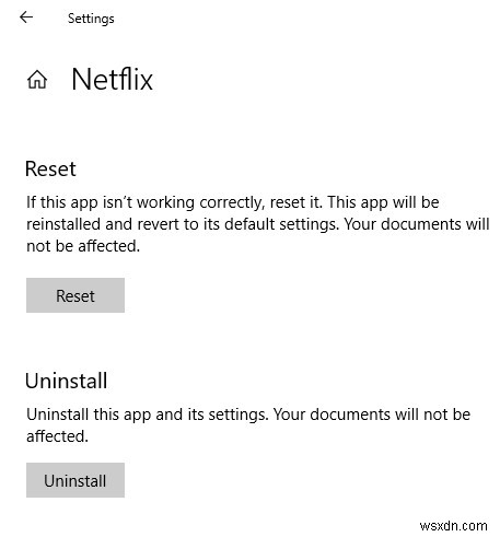 Windows 10 で Netflix アプリが動作しない問題を修正する方法