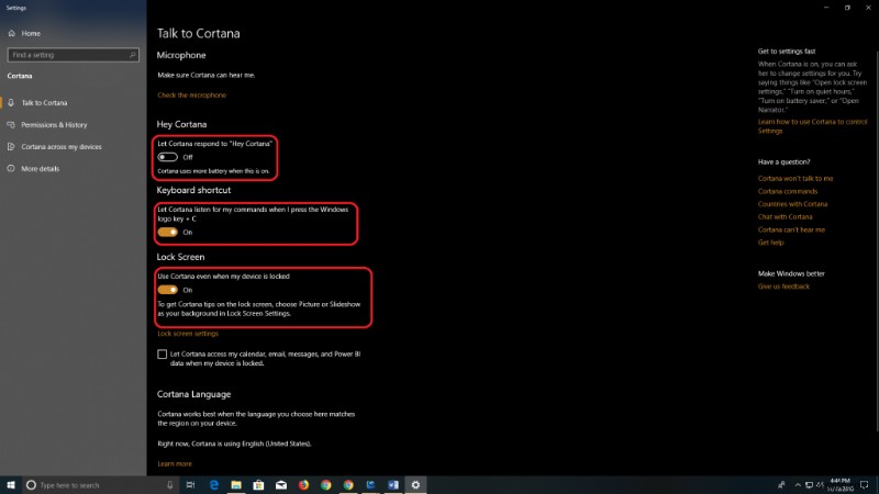 Windows 10 で「Cortana が機能しない」を修正する方法
