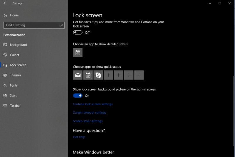 Windows ログイン画面のメッセージとフォントを変更する手順
