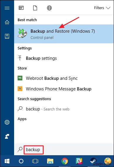 Windows 10、7、および 8 でクイック システム バックアップを作成する方法