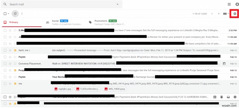 Gmail で複数のメールを一度に転送する方法