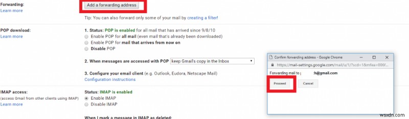 Gmail で複数のメールを一度に転送する方法