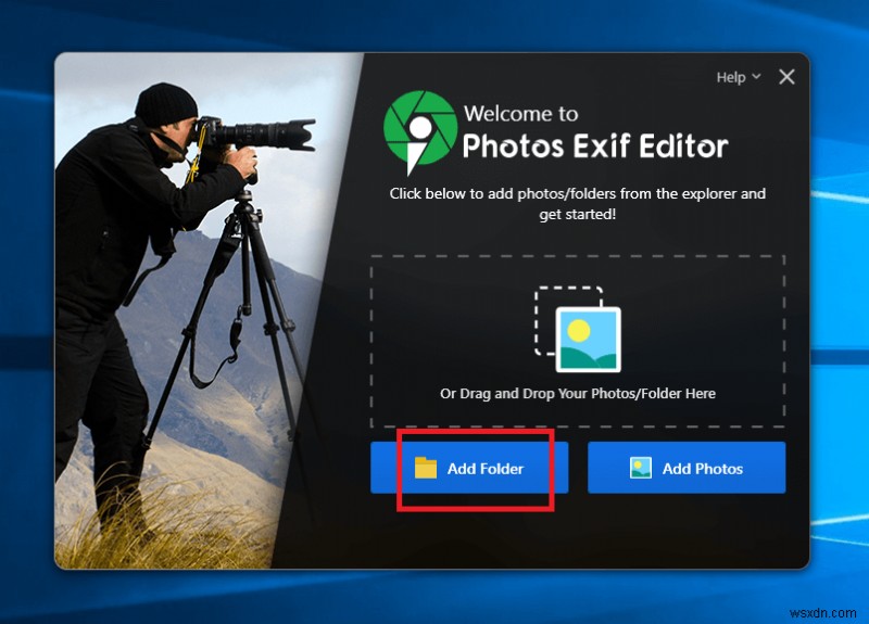 写真のレビュー Exif Editor:手間をかけずにメタデータを変更する