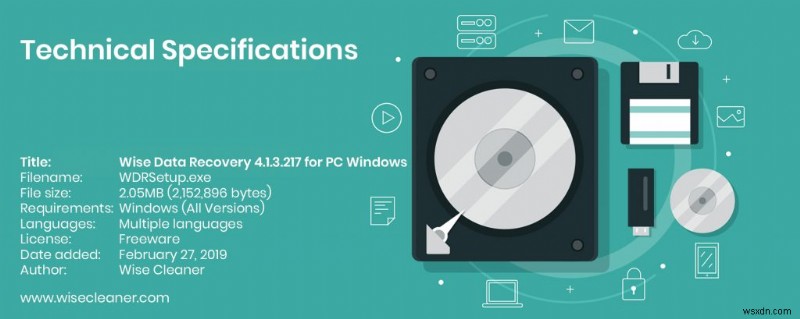 Wise Data Recovery:すべてのファイルの究極のデータ リカバリ ツール!