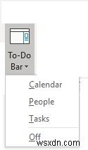 Outlook で To Do バーをカスタマイズする手順