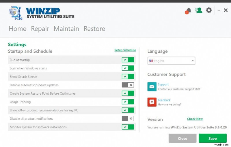 WinZip System Utilities Suite:PC のあらゆるニーズに対応するワンストップ ソリューション