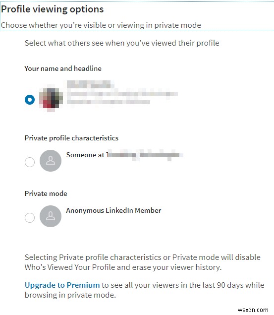 知られずに LinkedIn で他の人のプロフィールを表示する方法