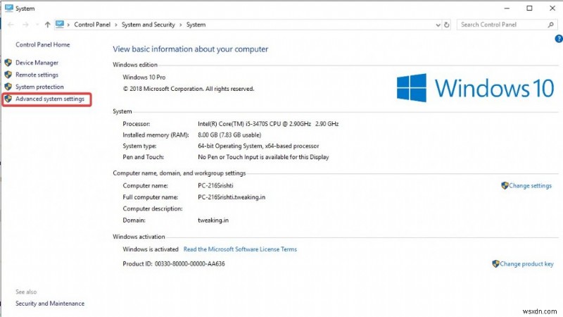Windows 10 でページファイルを変更/移動または無効にする方法