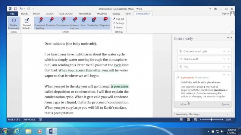 MS Word および Outlook に Grammarly を追加する方法 – 2022