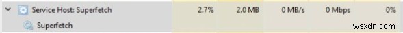 Service Host Superfetch:概要と無効にする方法
