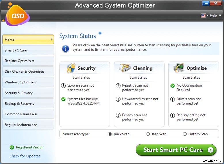 Advanced System Optimizer のレビュー (2022):優れた PC クリーニング ソフトウェアですか?