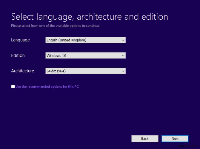 Windows 10 USB ブータブル ドライブの作成方法